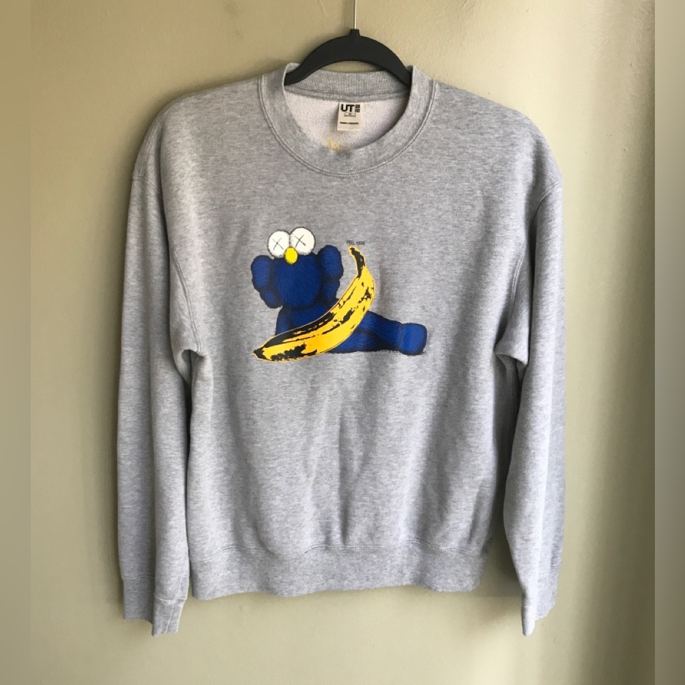 KAWS x Uniqlo Warhol Graphic 472951 Sweatshirt Size: XS